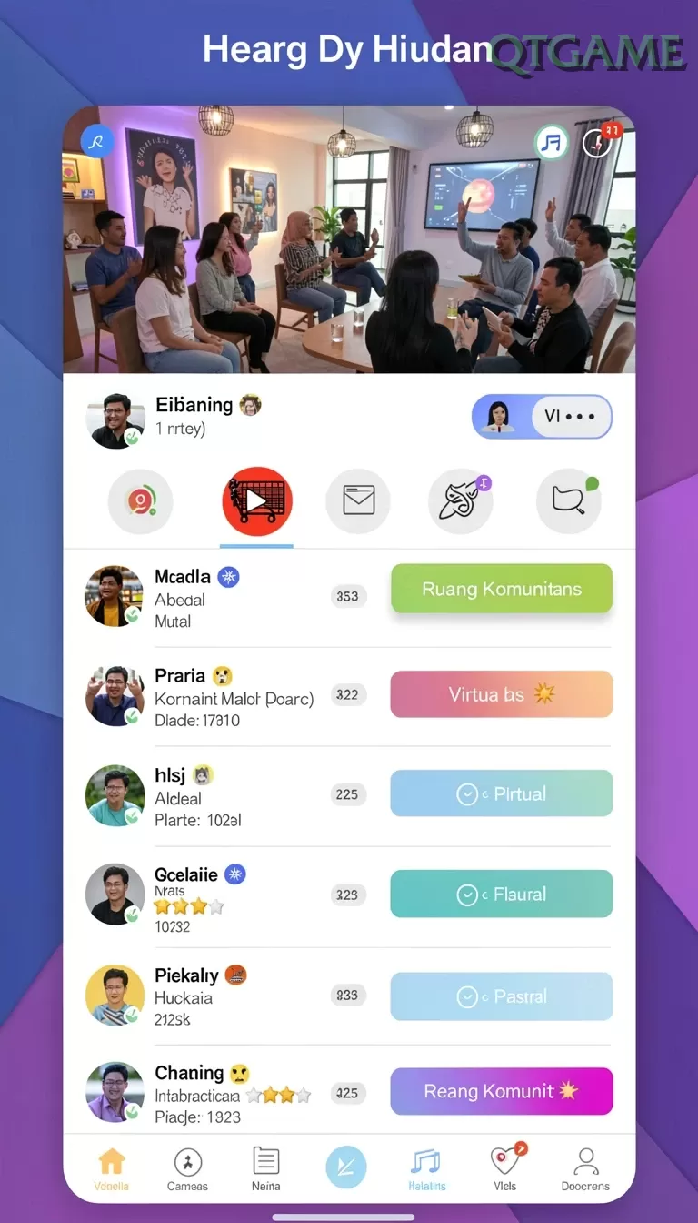 Cuplikan layar PASAR88 — aktivitas